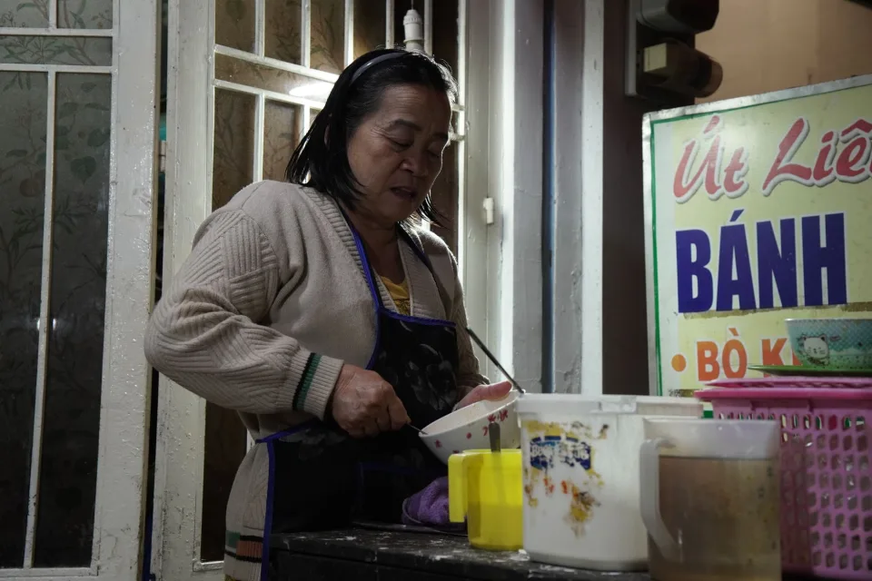 Quầy pha chế buổi sáng